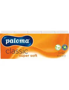 Paloma taskurätik Classic 10x10 3-kihiline