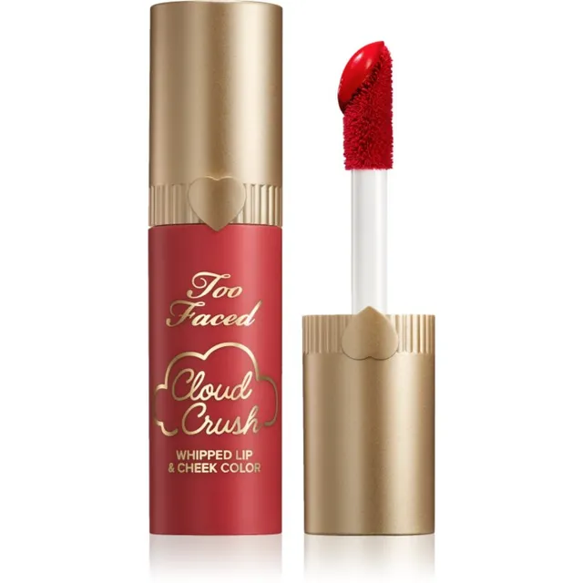 Too Faced Cloud Crush Whipped Lip & Cheek Color Vedel põsepuna huultele ja põskedele varjund Red Velvet 4.3 g
