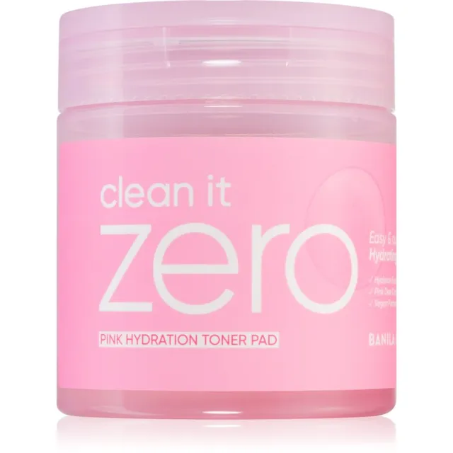 Banila Co. clean it zero Pink Hydration Toner Pad toniseerivad padjad niisutava toimega 70 tk