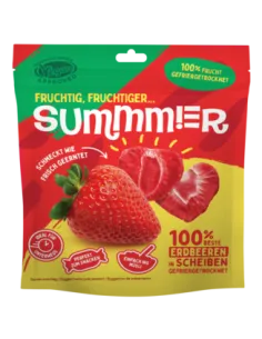Summmer külmkuivatatud maasika tükid 11g