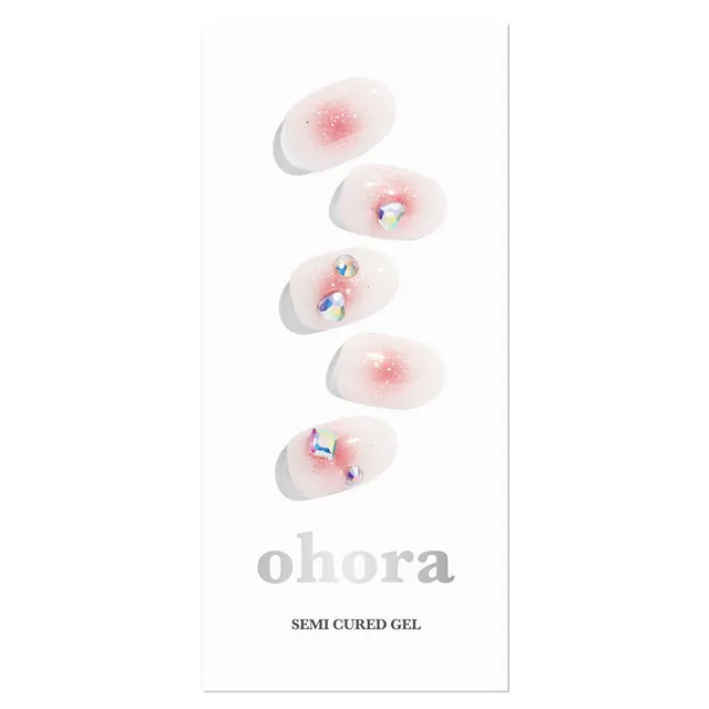 OHORA Semi Cured Gel Nail Strips N Freckles 30pcs