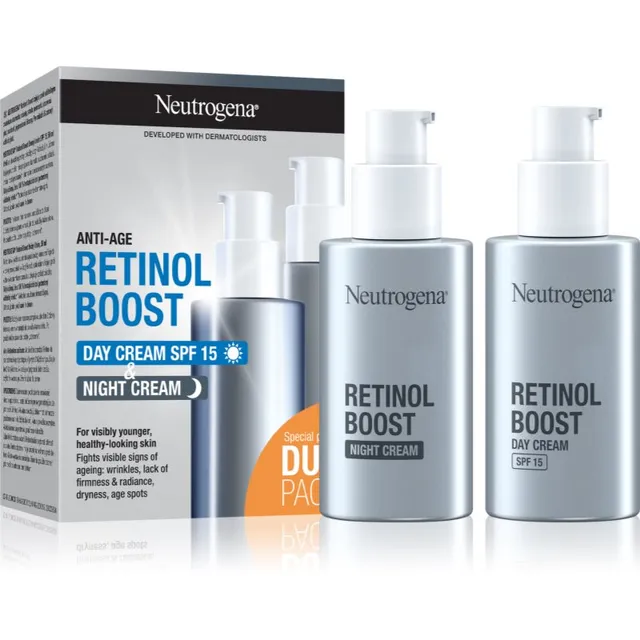 Neutrogena Retinol Boost Kinkekomplekt retinooliga