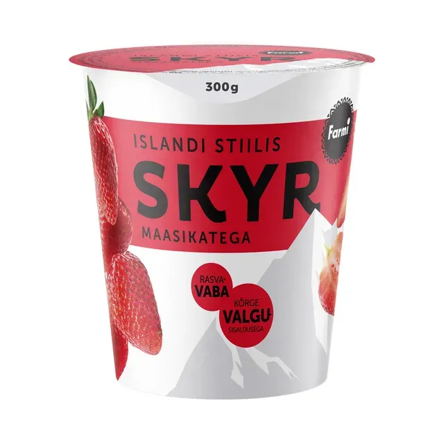 Skyr maasika, FARMI, 300 g