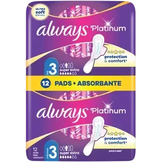 Always hügieeniside Platinum S3 12tk