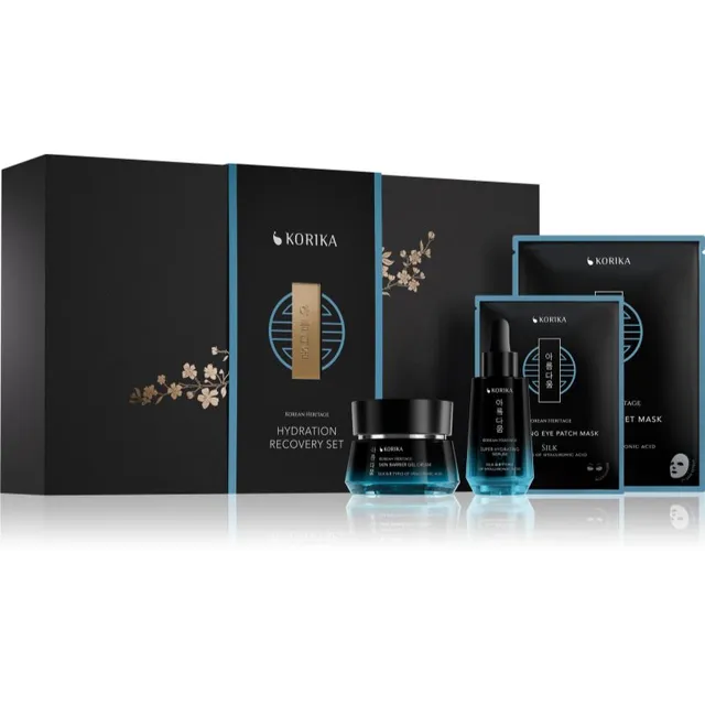 KORIKA Korean Heritage Hydration Recovery Set Kinkekomplekt intensiivseks niisutamiseks 4 tk