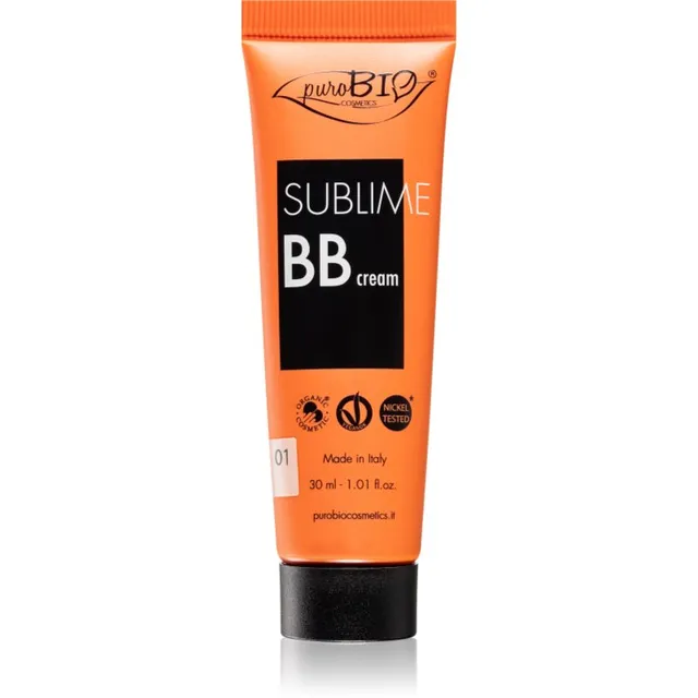 puroBIO Cosmetics Sublime Niisutav BB kreem varjund 01 30 ml
