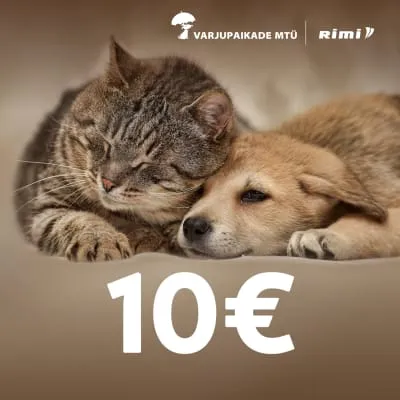 Varjupaikade MTÜ 10EUR