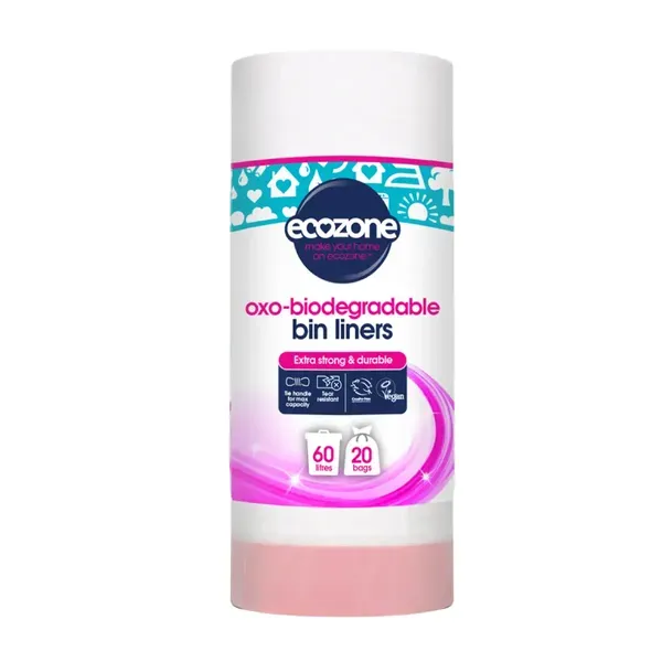 Biolagunevad prügikotid, 60 l