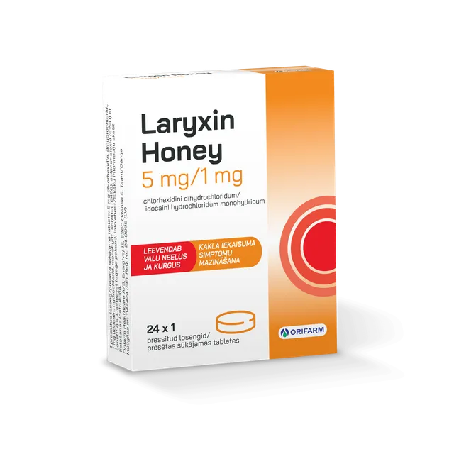 LARYXIN HONEY PRESSITUD LOSENG 5MG+1MG N24
