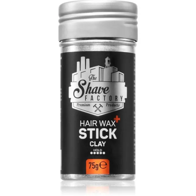 The Shave Factory Hair Stick Wax Tugeva hoidvusega juuksevaha pulgakujuline 75 g