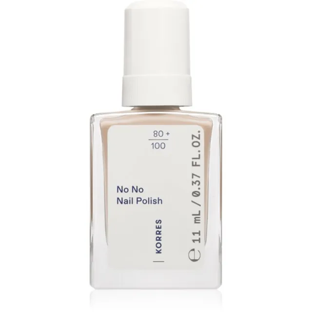 Korres No No Nail Polish Toitev küünelakk varjund 34 Sand 11 ml