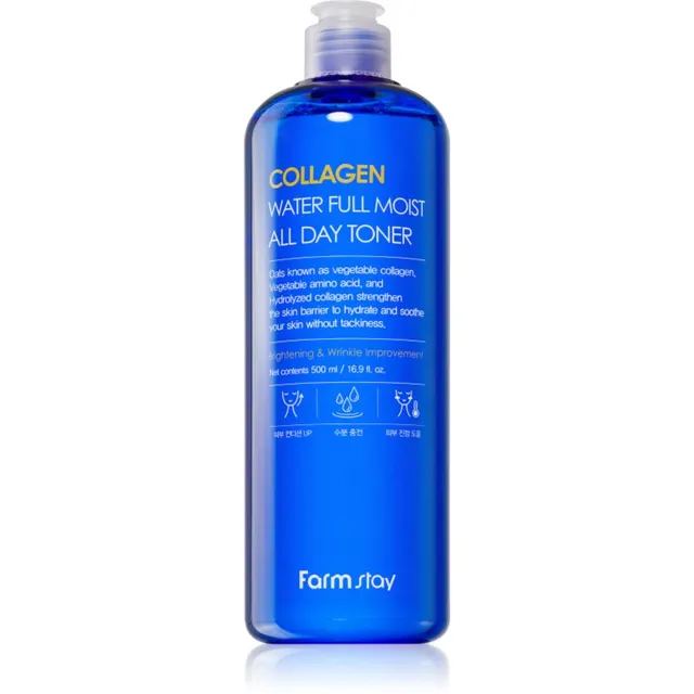 Farmstay Collagen Water Full Moist Näotoonik 500 ml