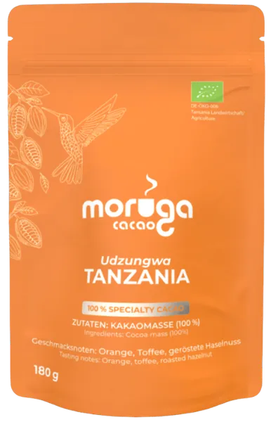 Kvaliteetne kakao Udzungwa Tanzania, ökoloogiline