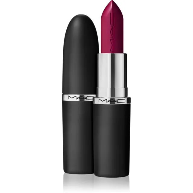 MAC Cosmetics MACximal Sleek Satin Lipstick Kreemjas niisutav huulepulk varjund Rebel 3.5 g