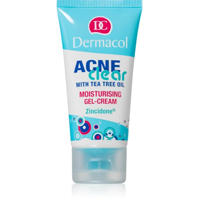 Dermacol Acne Clear Niisutav geelkreem probleemsele nahale, akne vastu 50 ml