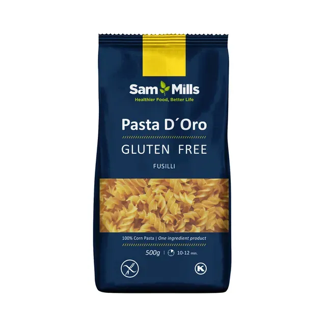 Gluteenivaba maisijahust fusilli, SAM MILLS, 500 g