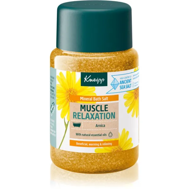 Kneipp Muscle Relaxation Vannisoolad lihastele ja liigestele Arnica 500 g