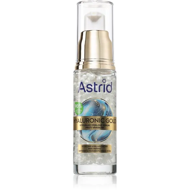 Astrid Hyaluronic Gold Näoseerum kortsudevastase toimega 30 ml