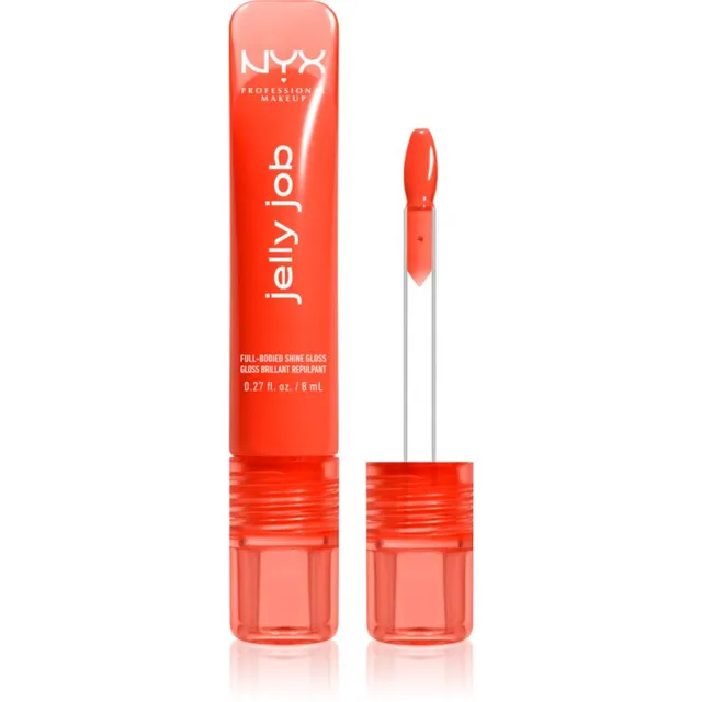 NYX Professional Makeup Jelly Job Sädelev huuleläige suurendava efektiga varjund Ya Jelly 7.5 ml