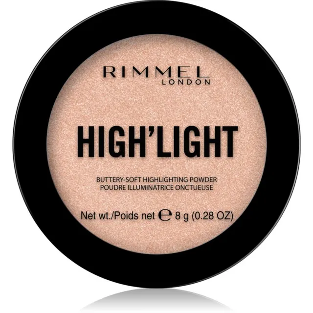 Rimmel High'light Professionaalne valgustneelav presspuuder varjund 002 Candelit 8 g