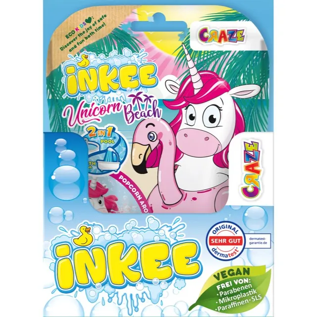 Craze INKEE Unicorn Beach Vannipomm lastele 1 tk