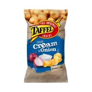 Taffel Hapukoore-Sibulamaitselised Kartulikrõpsud 180g