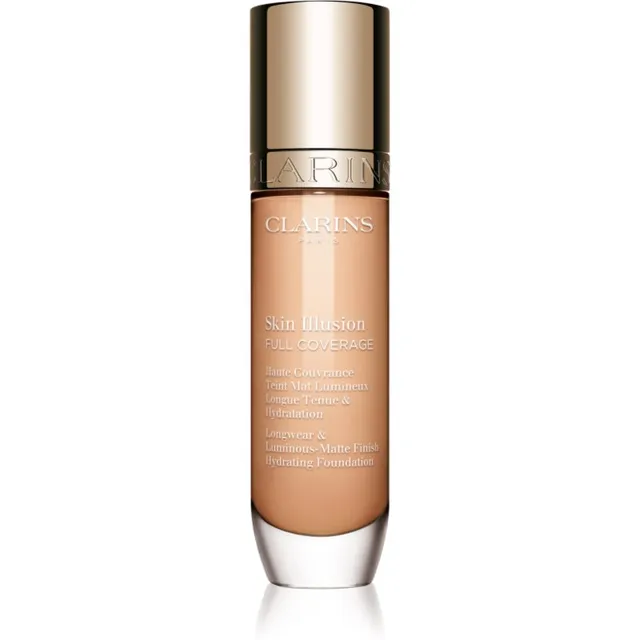 Clarins Skin Illusion Hydrating Foundation Täielikult kattev jumestuskreem varjund 102.5C 30 ml