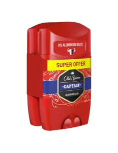 Old Spice Captain meeste pulkdeodorant 2x50 ml