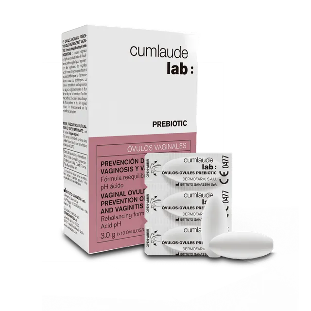 CUMLAUDE VAGINAALSED OOVULID PREBIOOTILISED 3G N10