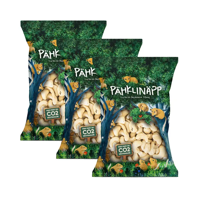 HULGI India pähkel 3tk, PÄHKLINÄPP, 3 x 500 g