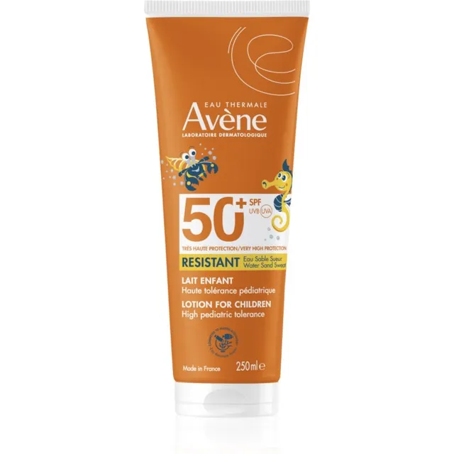 Avène Sun Lotion for Children Päevituslosjoon lastele SPF 50+ alates 2-aasta vanusest 250 ml
