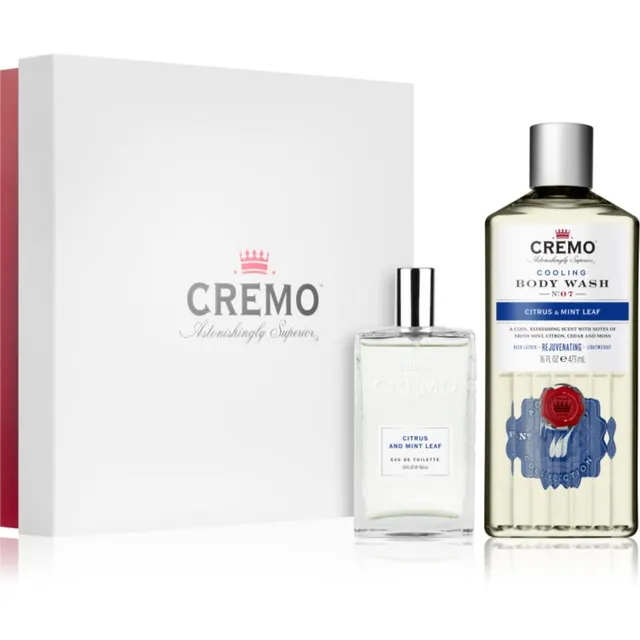 Cremo Set Citrus and Mint Kinkekomplekt meestele