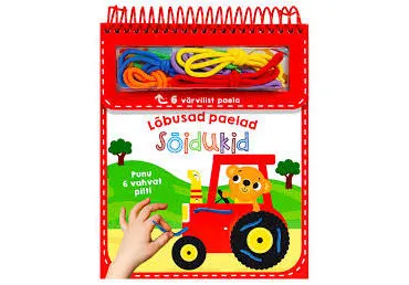 Raamat Lõbusad paelad. Sõidukid