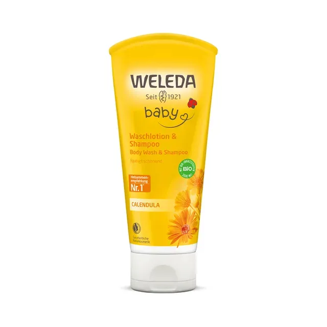 Saialillest šampoon & duškreem, WELEDA, 200 ml