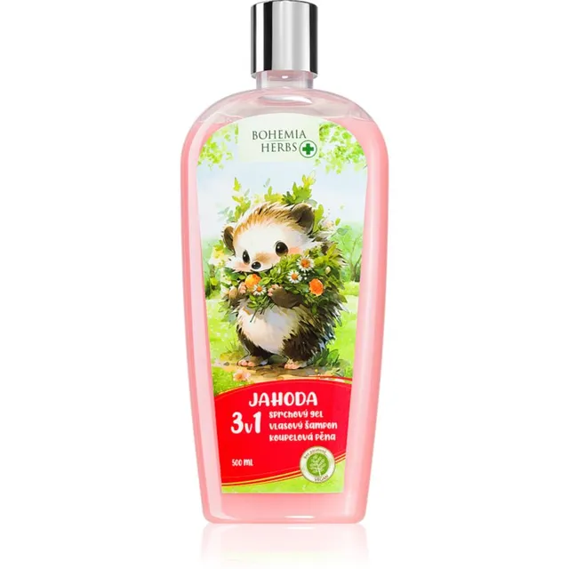 Bohemia Gifts Bohemia Herbs Strawberry Mullivann ja dušigeel 500 ml