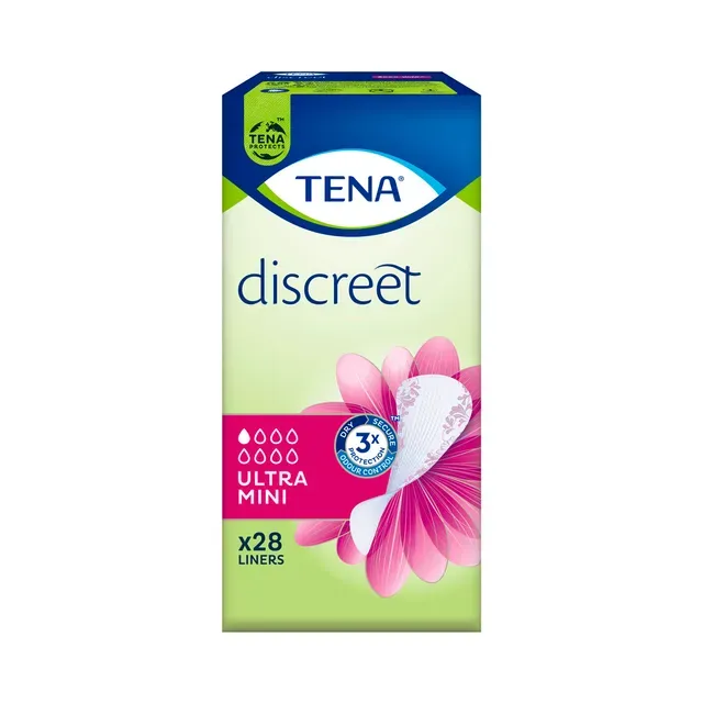 Pesukaitse Discreet Ultra Mini, TENA, 28 tk