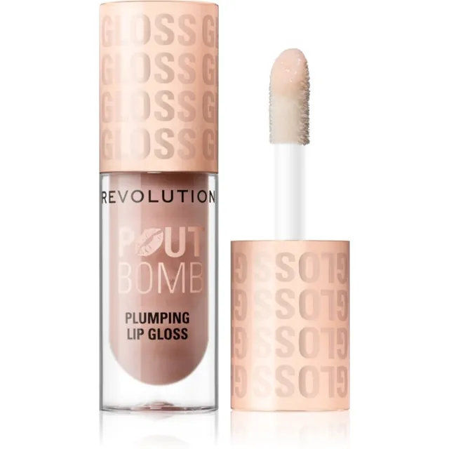 Revolution Pout Bomb Huuleläige suurendava efektiga varjund Milky Sheer Holo 4.6 ml