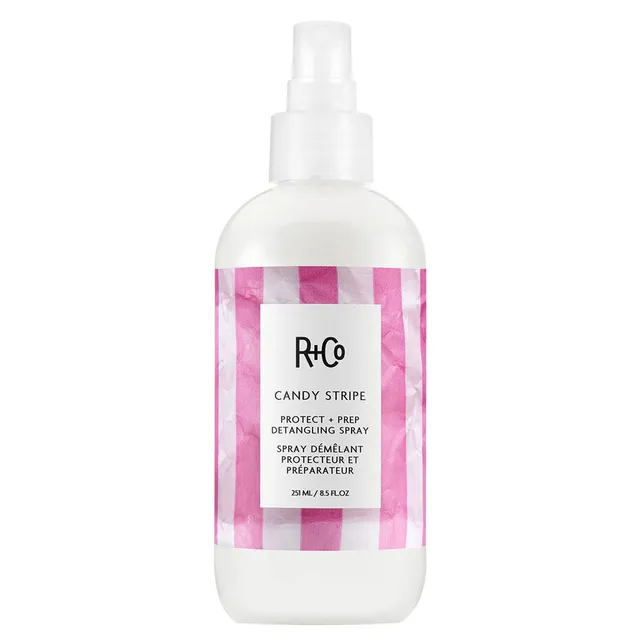 R+CO Candy Stripe Protect + Prep Detangling Spray 251ml