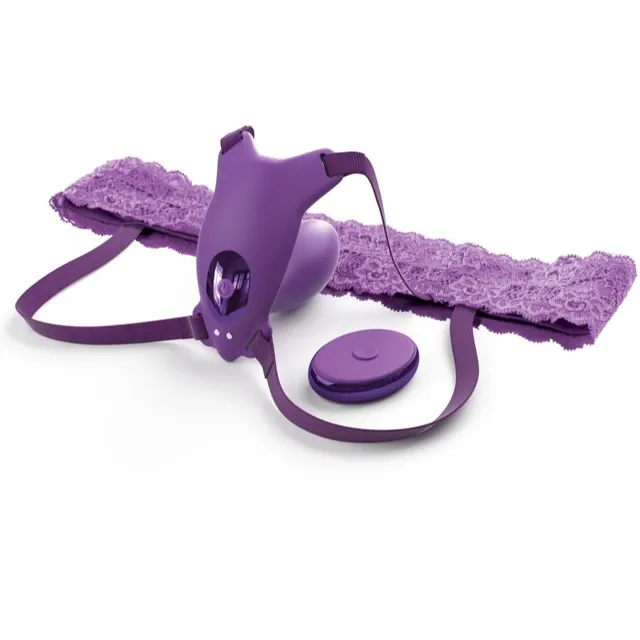 Pipedream Fantasy For Her Ultimate G-Spot Butterfly Strap-On vibraatoriga aluspüksid 9.7 cm