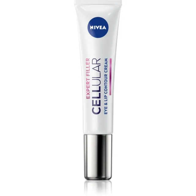 NIVEA Cellular Expert Filler Pinguldav silma- ja huulekreem hüaluroonhappega 15 ml