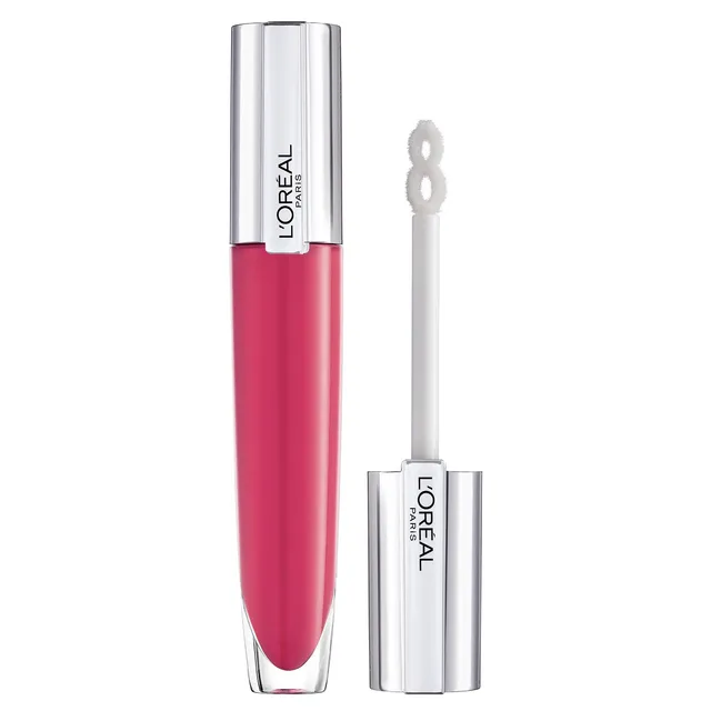 L'OREAL Brilliant Signature Plumping Lip Gloss No.408 I Accentuate 7ml