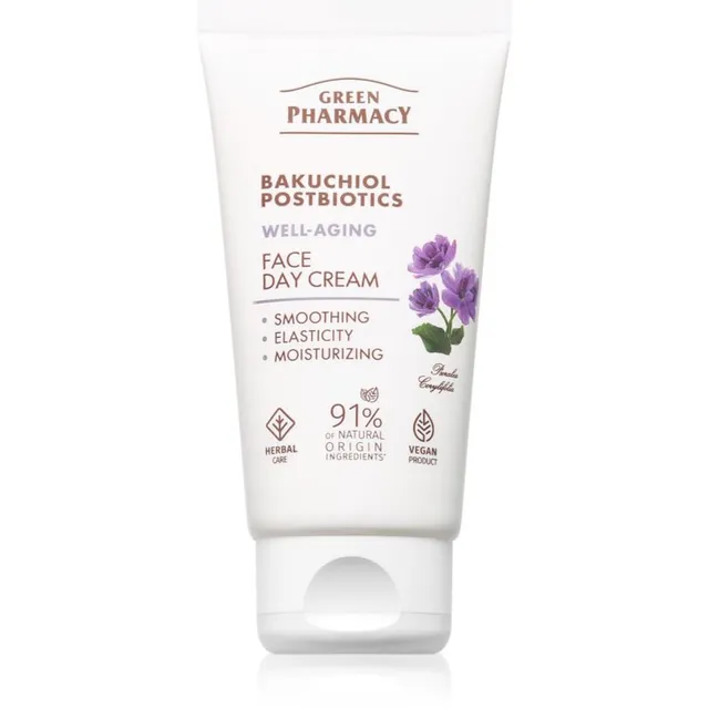 Green Pharmacy Bakuchiol & Postbiotics Day Face Cream Vanust trotsiv parandav päevakreem 50 ml
