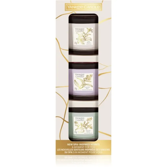 Yankee Candle Little Luxuries votiivküünal kinkekomplekt