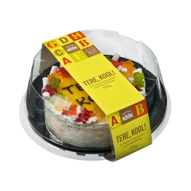 Tort Tere, kool!, SELVERI KÖÖK, 770 g