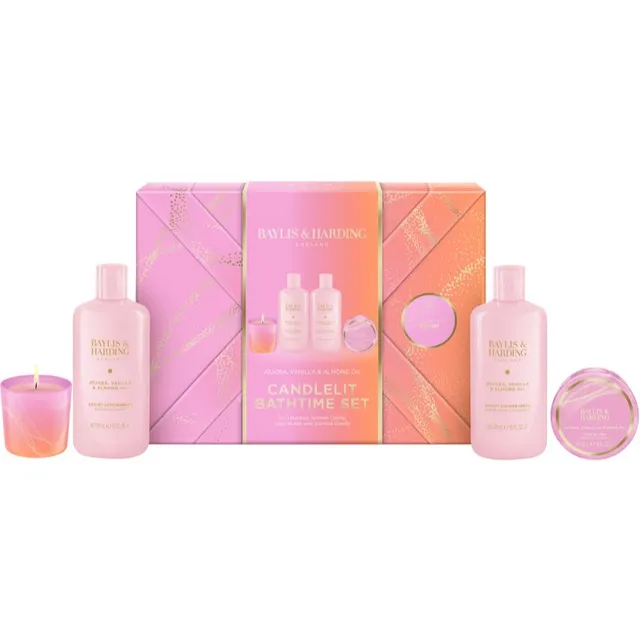 Baylis & Harding Jojoba, Vanilla & Almond Oil Kinkekomplekt vanni jaoks