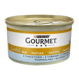 Täissööt. Kassikonserv tuunikalapasteet, GOURMET GOLD, 85g