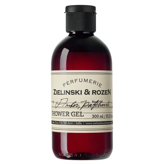 ZIELINSKI & ROZEN Amber, Patchouli Shower Gel 300ml