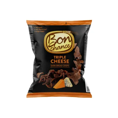 Leivakrõpsud kolme juustuga Bon Chance 120g