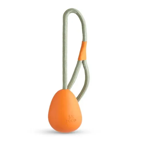 Beco Rubber Slinger Pebble mänguasi koerale Oranz