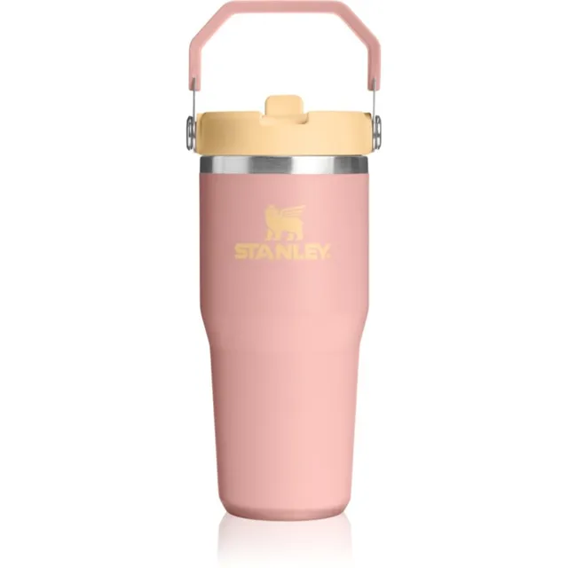 Stanley IceFlow™ Flip Straw 2.0 Tumbler roostevabast terasest termospudel Peach Rose 1 tk